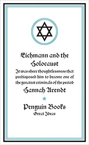 Eichmann and the Holocaust book cover