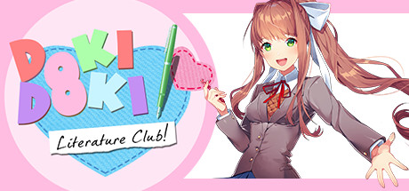 DDoki Doki Literature Club! Steam banner