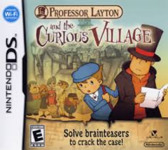 Professor Layton and the Curious Village Boxart