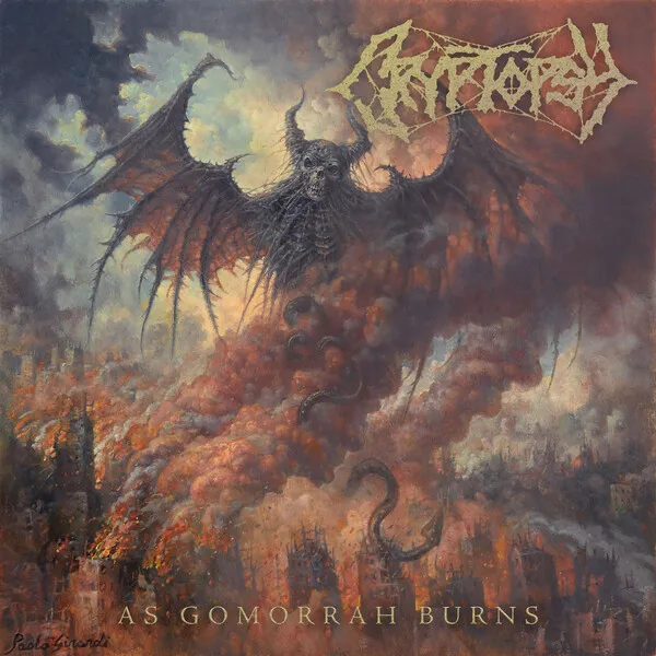 As Gomorrah Burns Album Cover